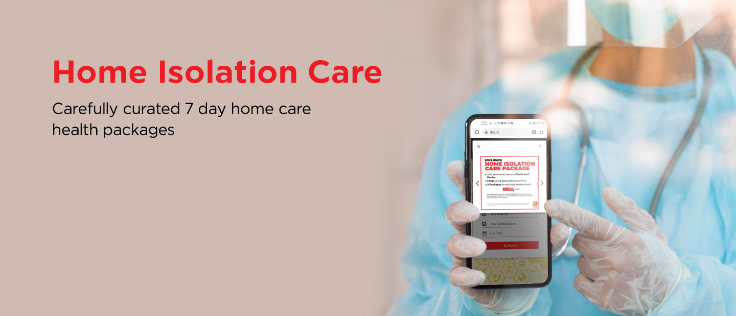 Home Isolation Care Banner